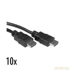 10x Cavo Hdmi 1.4 Ethernet 2 Mt