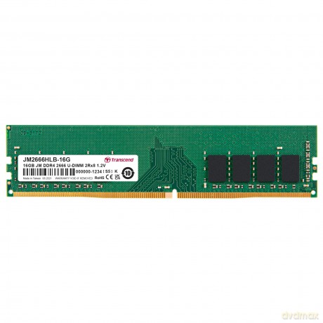 16gb Ddr4 2666mhzm U-Dimm 2rx8