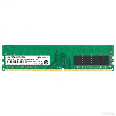 16gb Jm Ddr4 2666 U-Dimm 1rx8