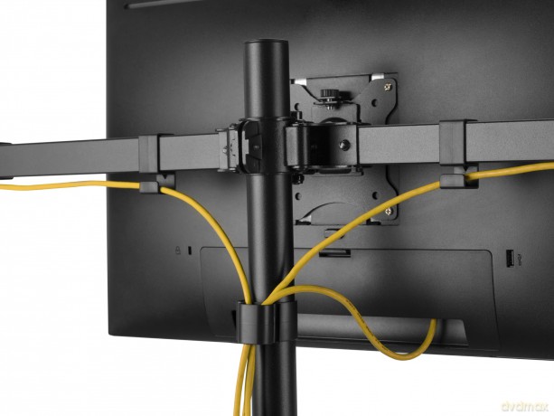 17"-32" Articulating 6 Monitor Desk