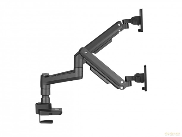 17"-35" Heavy-Duty Dual Monitor Des