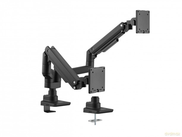 17"-35" Heavy-Duty Dual Monitor Des