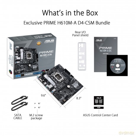 1700 Asus Prime H610m-A Ddr4 Csm