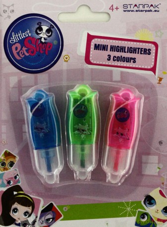 Mini Zakreślacze Zapachowe Littlest Pet Shop [SZKOŁA]