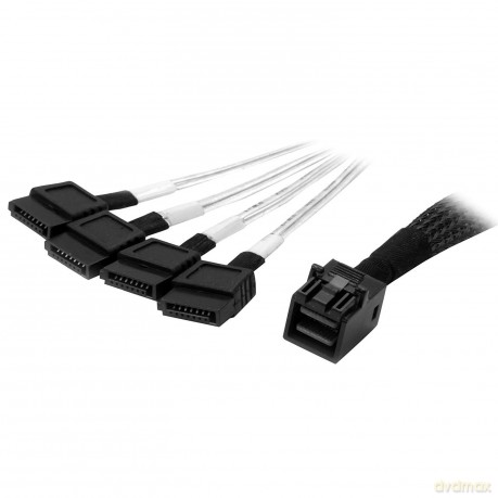 1m Internal Mini Sas To Sata Cable - Sff-8643 To 4x Sata