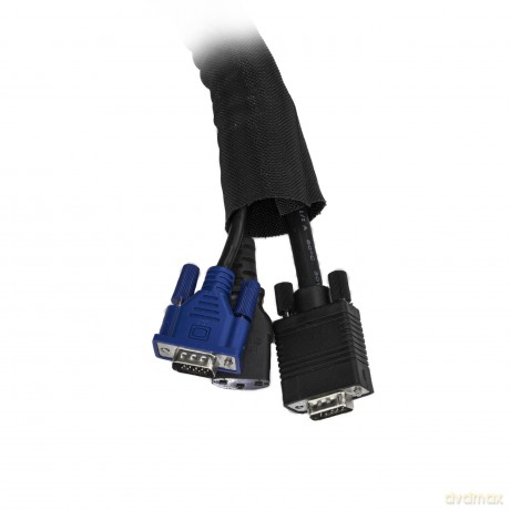 2 M Trimmable Fabric Cable Organizer