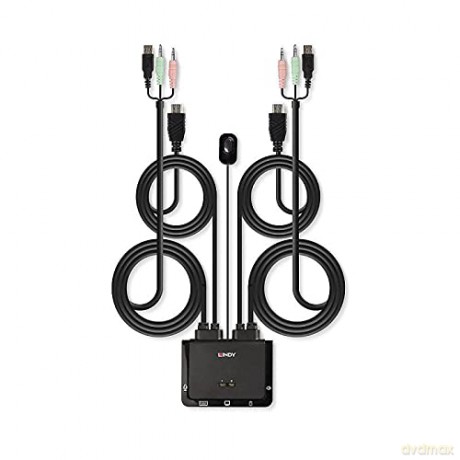 2 Port Hdmi 2.0 Kvm Switch Compact