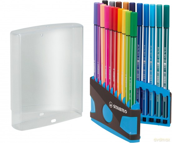 20 Stabilo Pen 68 Filzstifte Farbsortiert