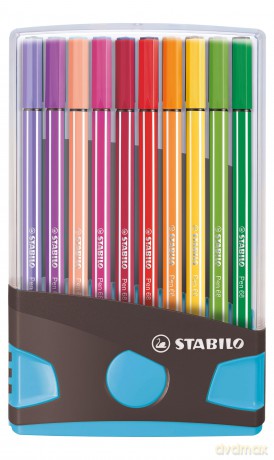 20 Stabilo Pen 68 Filzstifte Farbsortiert