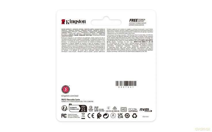 2000g Nv3 M.2 2230 Pcie4.0 Nvme Ssd