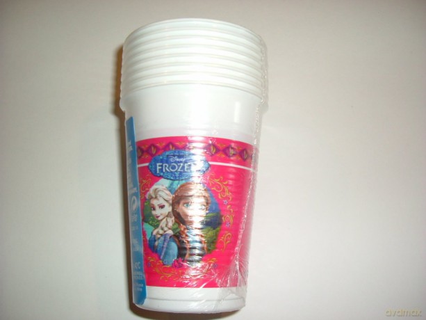 Disney Frozen Kubeczki plastikowe 8szt.