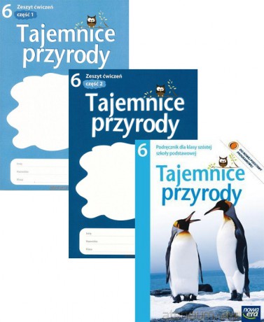 TAJEMNICE PRZYRODY KL. 6: PODRĘCZNIK + ĆWICZENIA