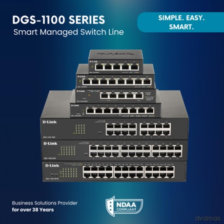 24-Port Gigabit Smart Managed