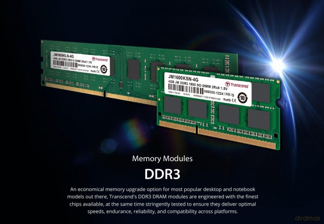 256mx64 Ddr3-1600 Cl11
