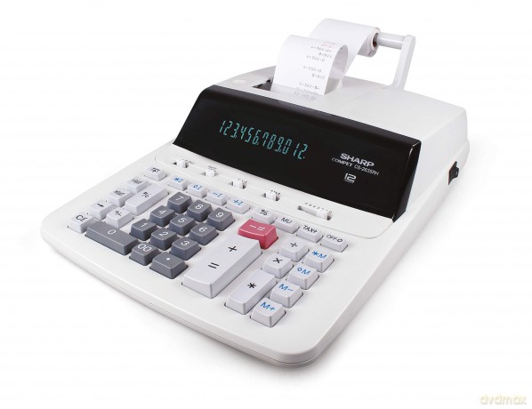 Kalkulator z drukarką Sharp CS-2635RHGYSE