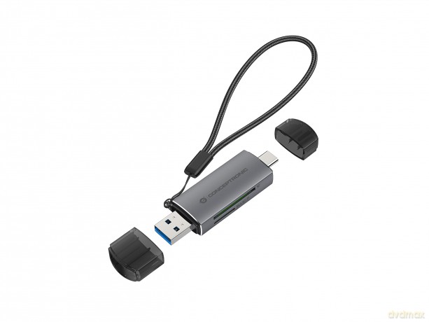 2-In-1 Usb 3.0 Dual Plug Card Read.