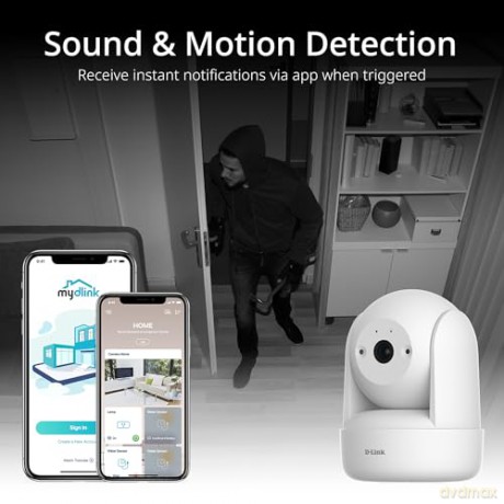 2k Pan Tilt Wi-Fi Camera