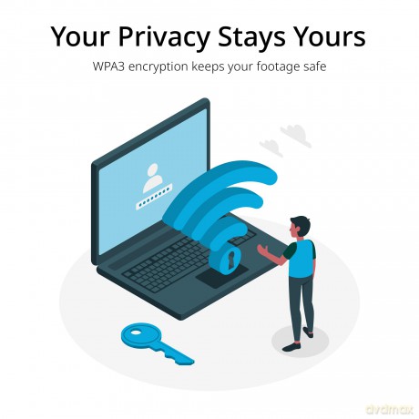 2k Pan Tilt Wi-Fi Camera