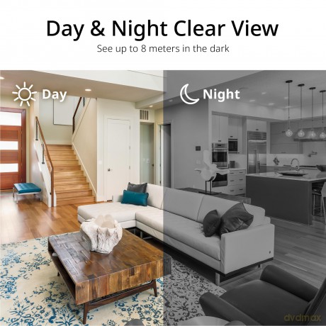 2k Pan Tilt Wi-Fi Camera