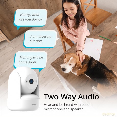 2k Pan Tilt Wi-Fi Camera