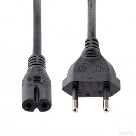 2m Laptop Power Cord Eu Plug To C7