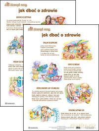 Miś Marcyś Uczy, Jak Dbać O Zdrowie Plansze Edukacyjne [KSIĄŻKA]