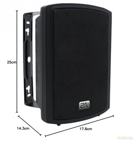 2n Sip Speaker Wall Mounted Blac