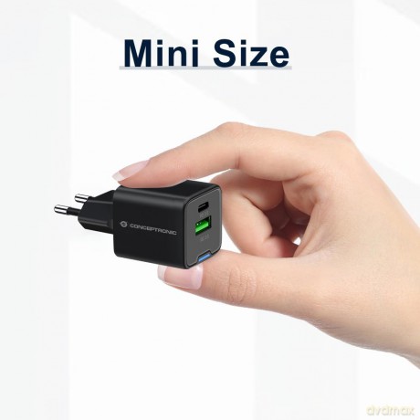 2-Port 20w Gan Usb Pd Charger, Usb