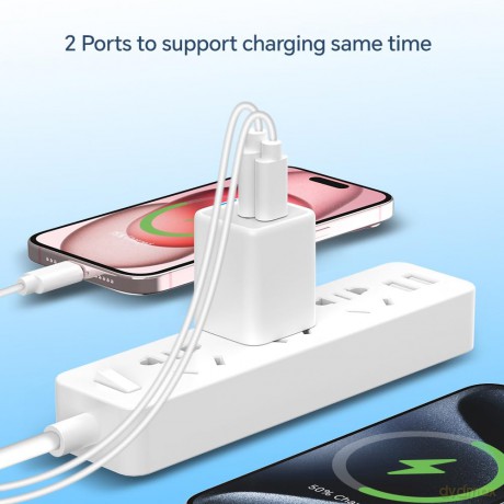 2-Port 33w Gan Usb Pd Charger