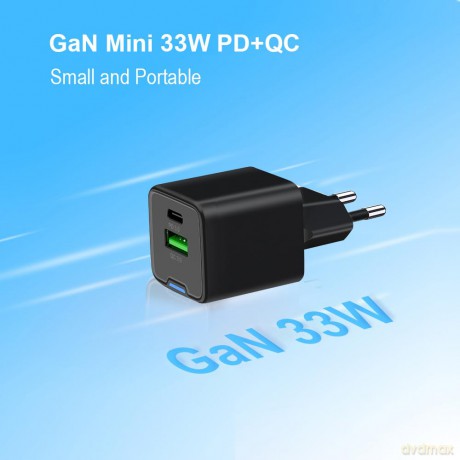2-Port 33w Gan Usb Pd Charger