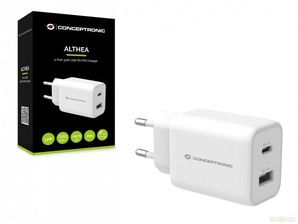 2-Port 33w Usb Pd Pps Charger, Qc 3
