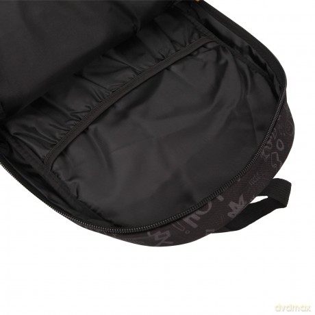 3 Zip Backpack Black