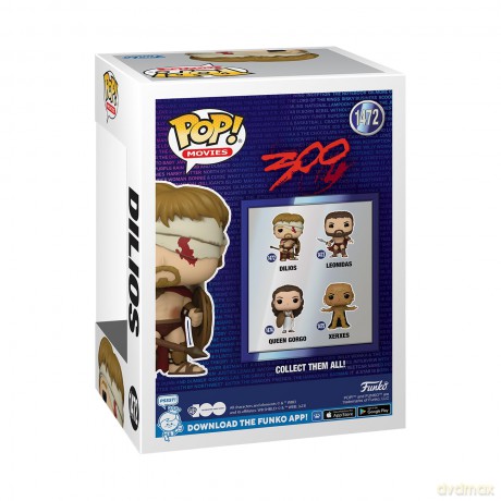 300 Pop! Movies Vinyl Figur Dilios 9 Cm