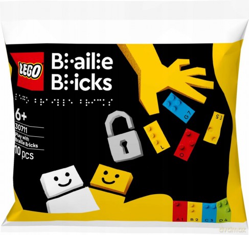 30711 Polybag Gioca Con I Mattoncini Braille