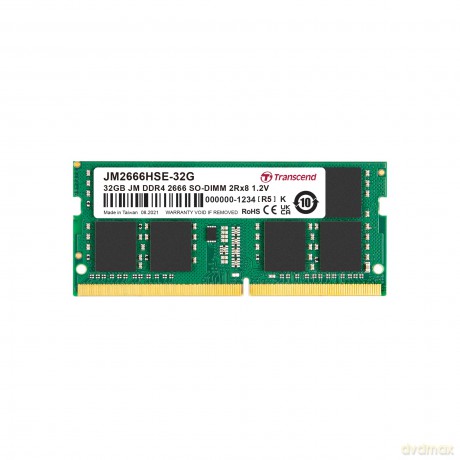 32gb Jm Ddr4 2666mhz So-Dimm2rx8