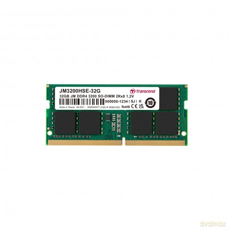 32gb Jm Ddr4 3200 So-Dimm 2rx8