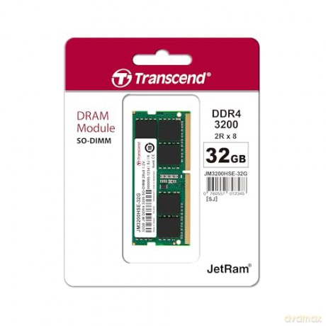 32gb Jm Ddr4 3200 So-Dimm 2rx8