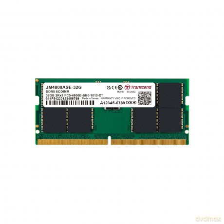 32gb Jm Ddr5 4800 So-Dimm 2rx8 2gx8