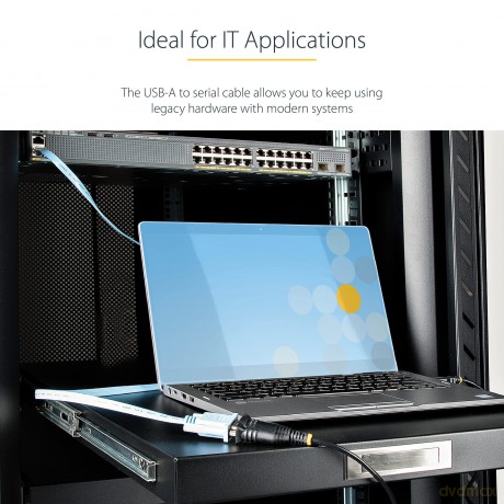 3ft Usb To Serial Cable/Rs232 Adapter