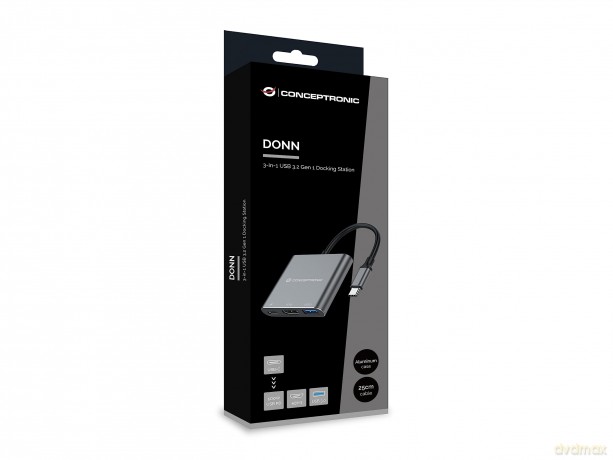 3-In-1 Usb 3.2 Gen 1 Docking Stat.