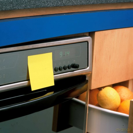 3m Post-It - Cubo 350 Foglietti Super Sticky - Colore Giallo Oro