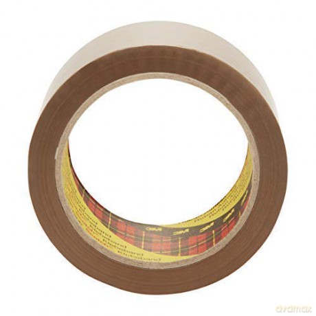 3m Post-It - Nastro Da Imballo Ppl Acrilico A Base D'Acqua Avana 50mmx66m (6 Pz)