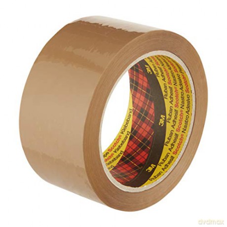 3m Post-It - Nastro Da Imballo Ppl Hot Melt Avana 50mmx66m (6 Pz)
