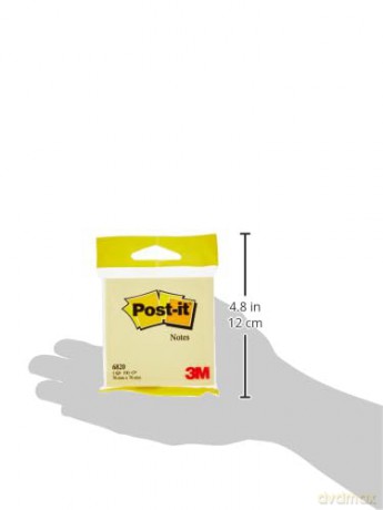3M Post-it Notes - Flow Pack Appendibili 100 Fogli Gialli 76x76mm