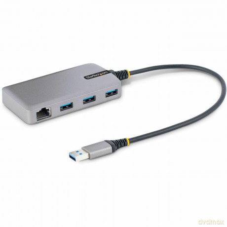 3-Port Usb Hub W/ Gbe Ethernet Adapter
