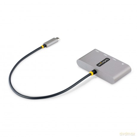 3-Port Usb-C Hub With Ethernet Portable