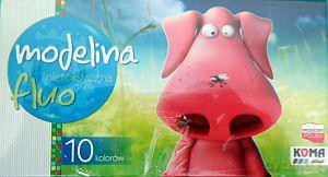 Modelina 10 Kolorów Fluorescencyjna [SZKOŁA]