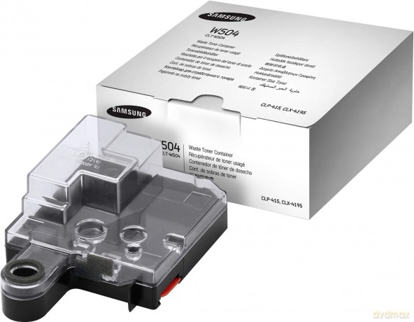 415, Clx-4195, Clt-W504, 3,5k Col., 14k Blk. (Stk)-Samsung Resttonerbehlter Clt-W504