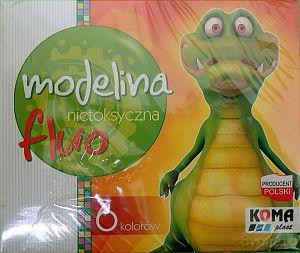 Modelina 6 Kolorów Fluorescencyjna [SZKOŁA]