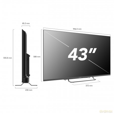43 4k Qled Google Tv Tvsat
